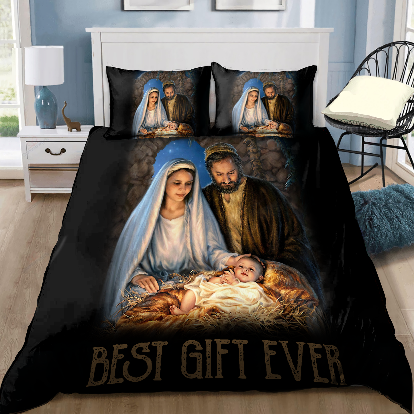 Premium Jesus 3D All Over Printed Bedding Set HV