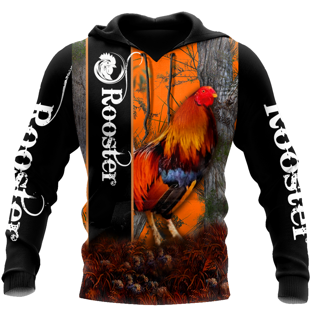 Premium Red Rooster Camo 3D All Over Printed Unisex Shirts
