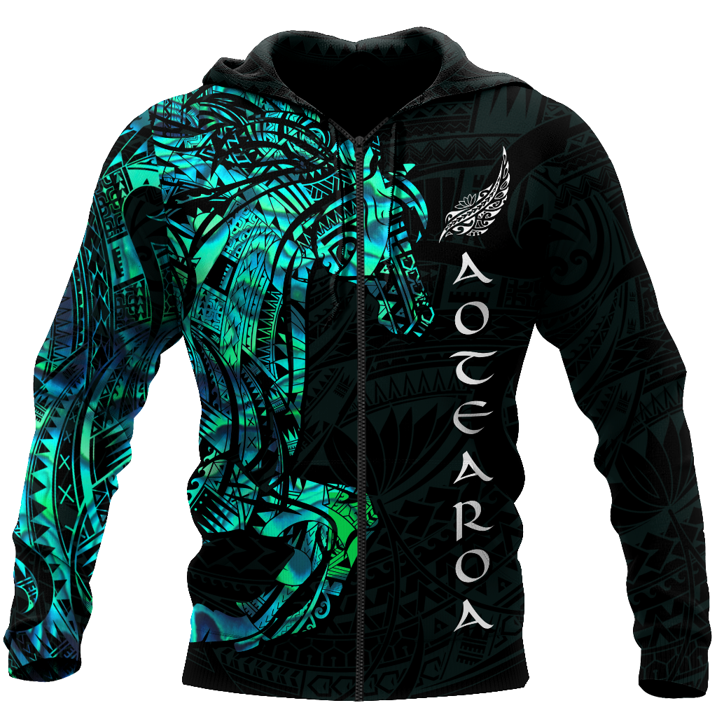 Horse Aotearoa Maori manaia 3d all over printed shirt and short for man and women