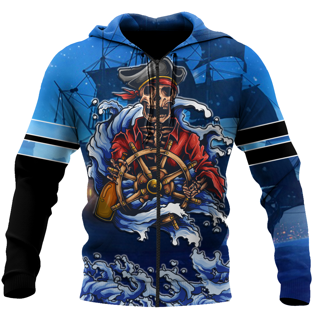Love Skull pirates 3D all over printed for man and women QB06092001