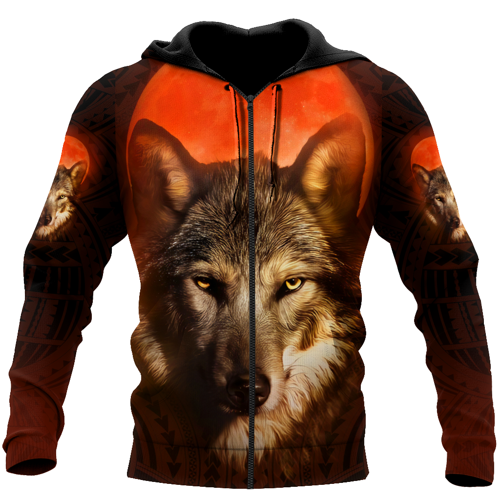 Premium 3D Printed Wolf Shirts MEI