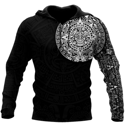 Aztec Mayan Tatoo 3D All Over Printed Hoodie