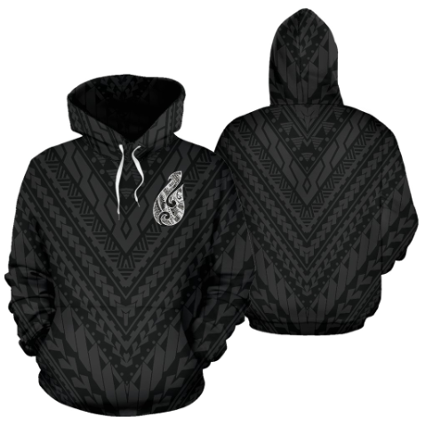 Polynesian NZ All Over Hoodie Bn10 - Amaze Style™-Apparel