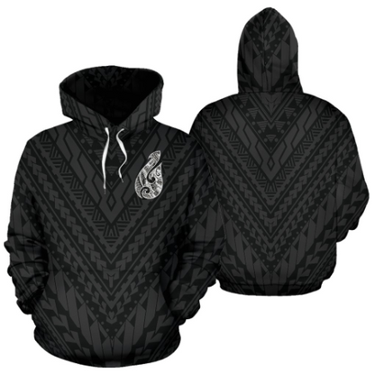 Polynesian NZ All Over Hoodie Bn10 - Amaze Style™-Apparel