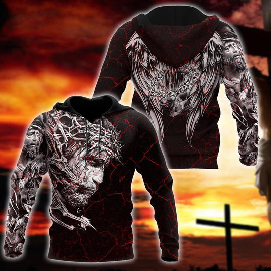 Premium Christian Jesus 3D All Over Printed Unisex Shirts - Amaze Style™-Apparel
