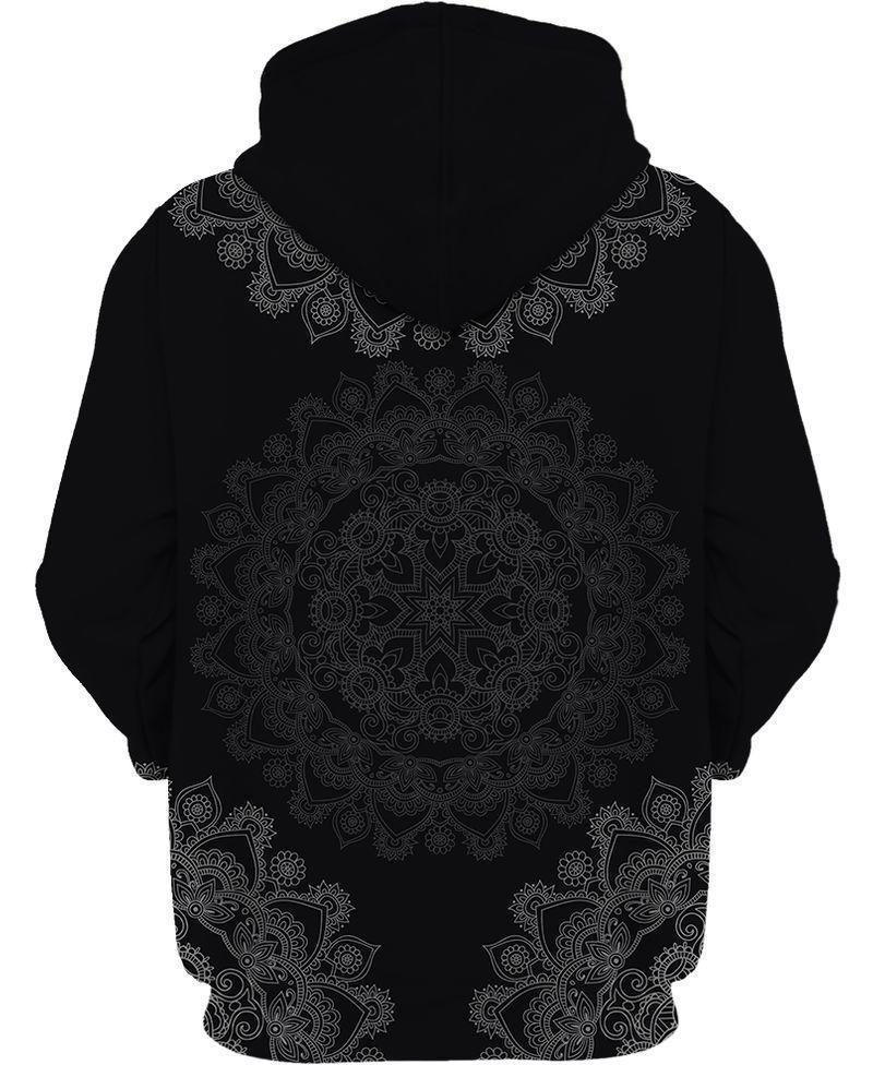 Hippie Yoga Girl With Mandala Symbol 3D All Over Printed Unisex Shirts