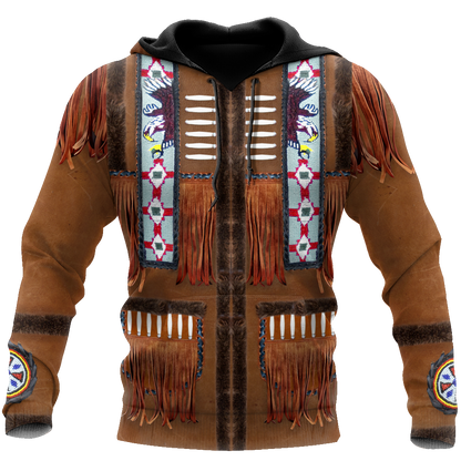 Cowboy Jacket No5 Cosplay 3D Over Printed Unisex Deluxe Hoodie ML
