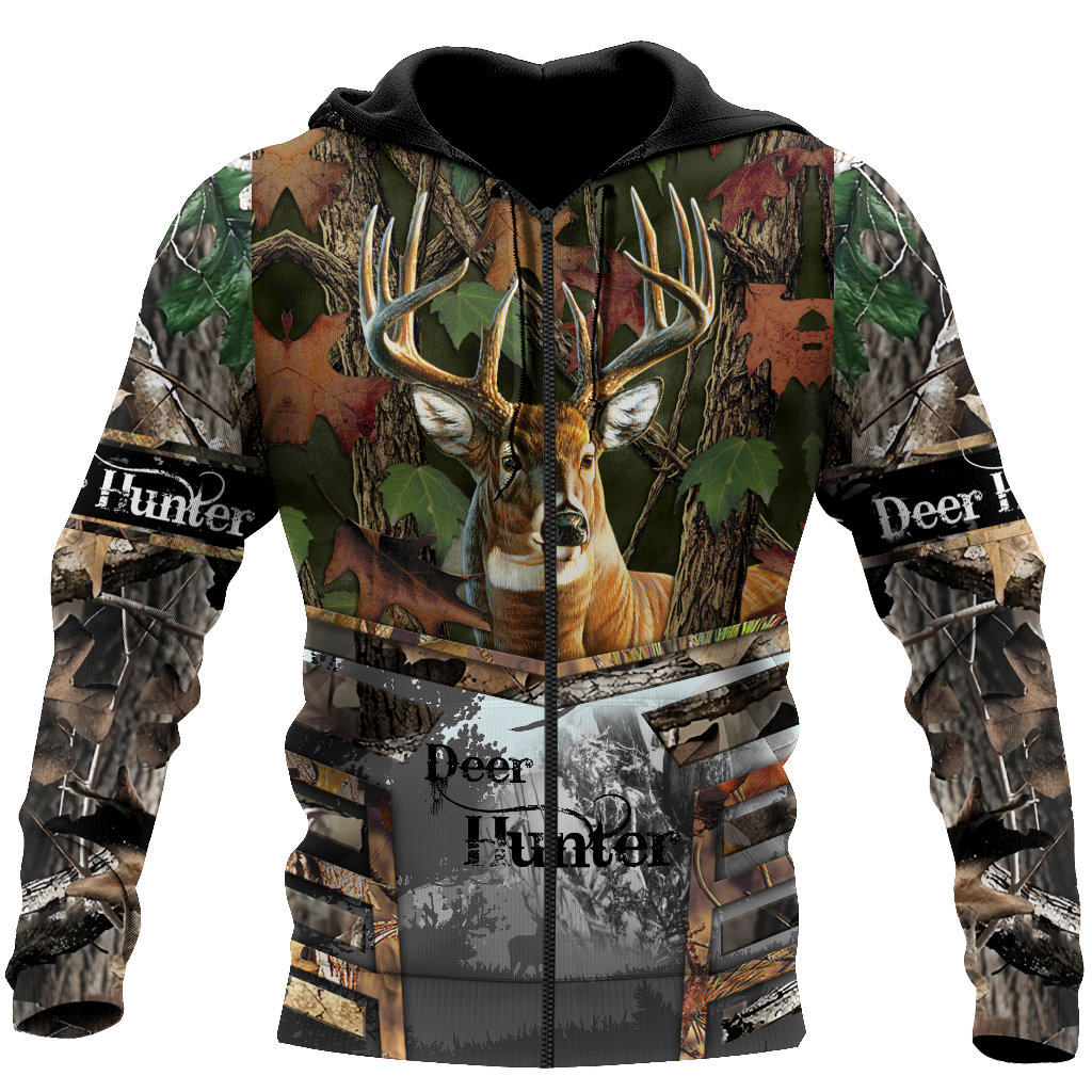 Premium Great Wood Deer Hunter All Over Printed Unisex Shirts