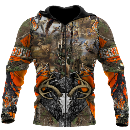 Unisex All Over Printed Huntaholic Shirts MEI