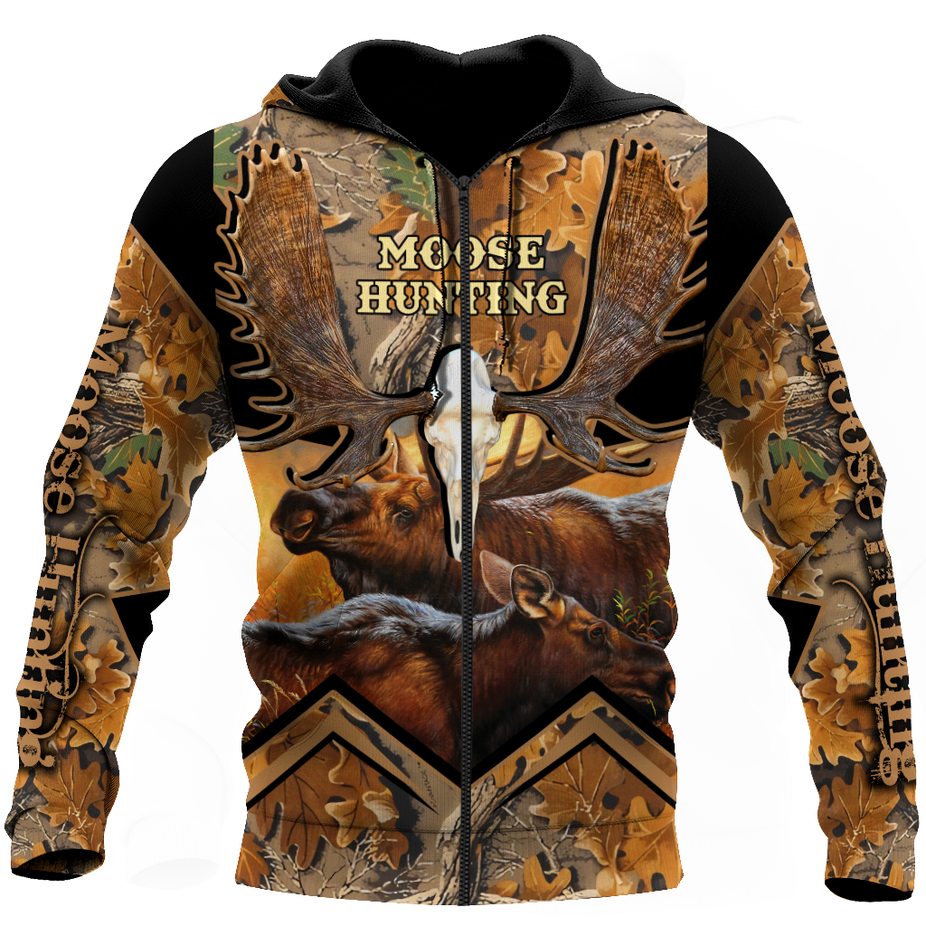 Moose Hunting 3D All Over Printed Shirts For Men LAM2019091-LAM