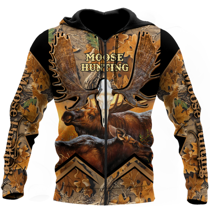 Moose Hunting 3D All Over Printed Shirts For Men LAM2019091-LAM