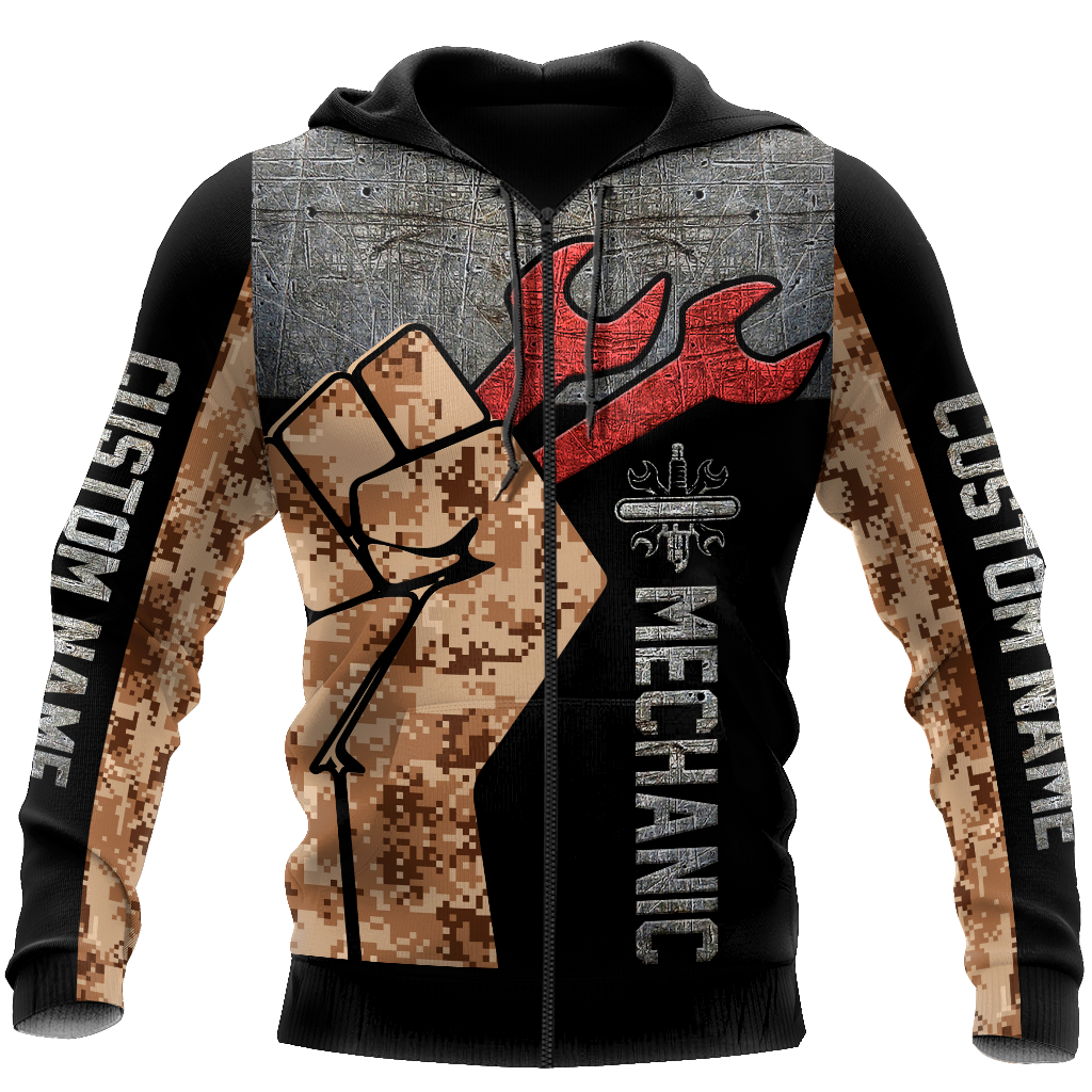 Personalized Mechanic Hoodie Shirt for Men and Women TN
