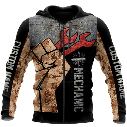 Personalized Mechanic Hoodie Shirt for Men and Women TN