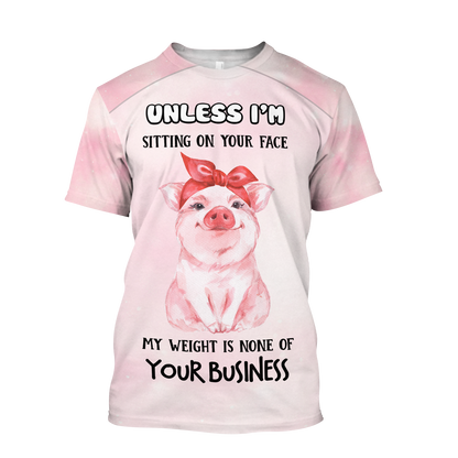 All Over Printed Pig Lady MEI09042001-MEI