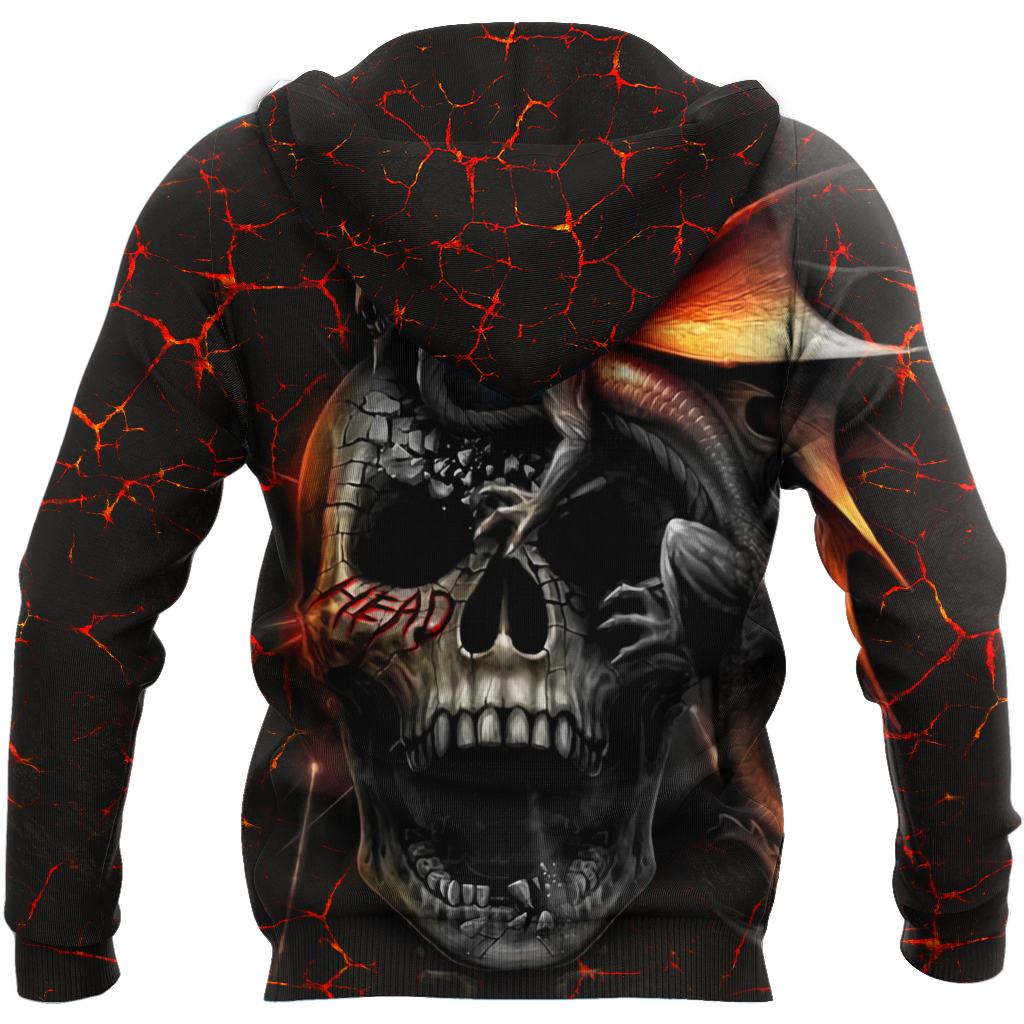 Skull dragon 3D all over printed for man and women QB06162003