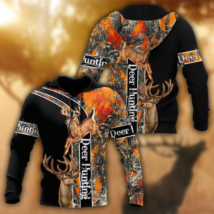 Deer Hunting Hoodie 3D All Over Printed Shirts For Men LAM20250801-LAM