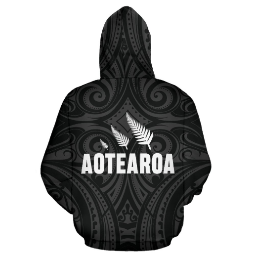 New Zealand - Aotearoa Maori Three Silver Fern Th9 - Amaze Style™-Apparel