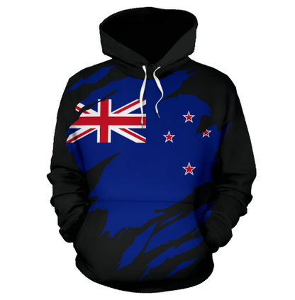 New Zealand Flag All Over Hoodie 03 JT6 - Amaze Style™-Apparel