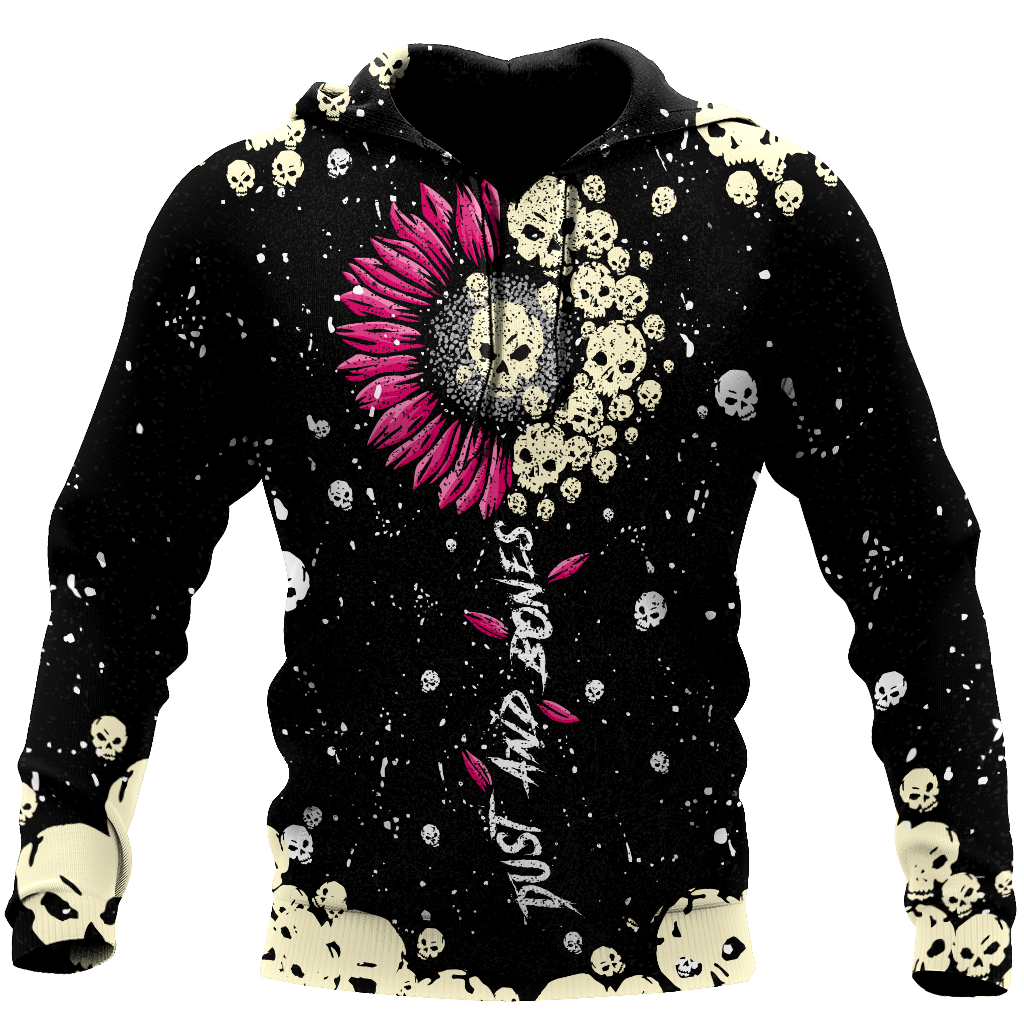 Love Sun Flower And Skull 3D all over for man and women QB05162002 - Amaze Style™-Apparel