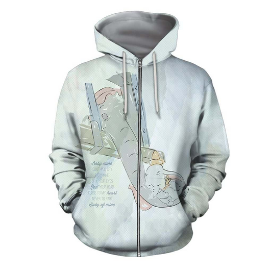 3D All over print loved mom elephant shirt and short for man and women PL - Amaze Style™-Apparel