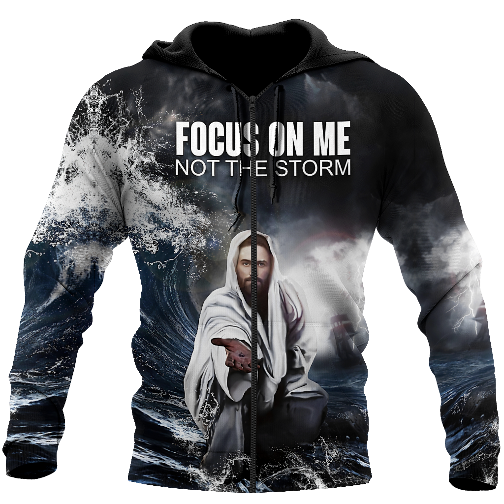 Focus On Me Not The Storm 3D All Over Printed Shirts