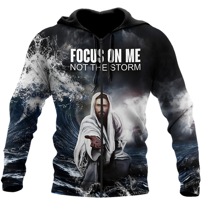 Focus On Me Not The Storm 3D All Over Printed Shirts