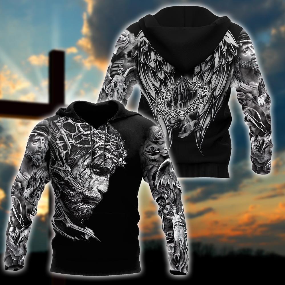 Premium Christian Jesus 3D All Over Printed Unisex Shirts - Amaze Style™-Apparel