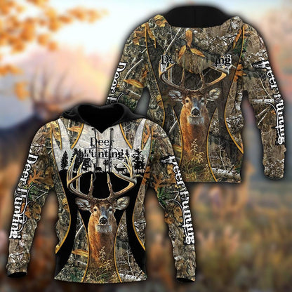 Deer Hunting 3D All Over Printed Shirts For Men AM082056-LAM