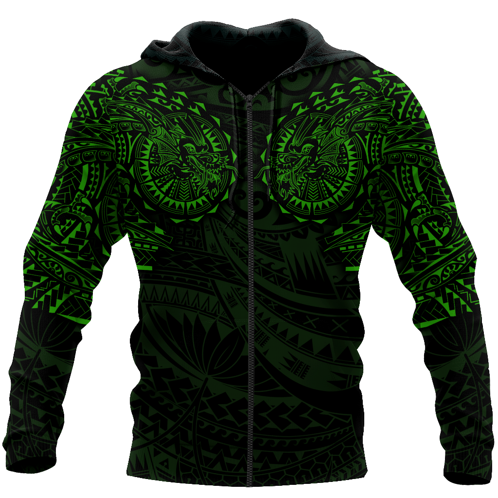 Dragon Aotearoa Maori manaia 3d all over printed shirt and short for man and women QB06262002