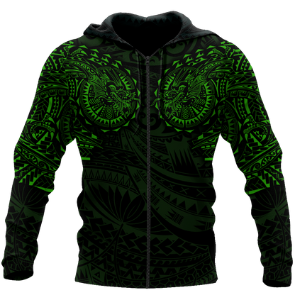 Dragon Aotearoa Maori manaia 3d all over printed shirt and short for man and women QB06262002