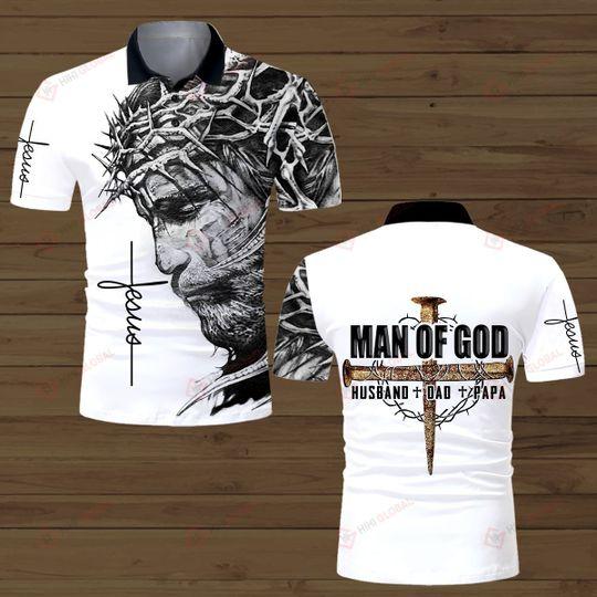 Man Of God Husband Dad Papa 3D All Over Printed Shirts 09062104.CTA
