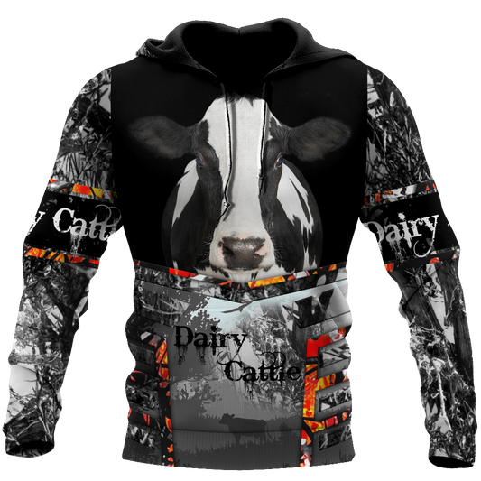 Love Dairy Cattle 3D All Over Printed Shirts For Men And Woman