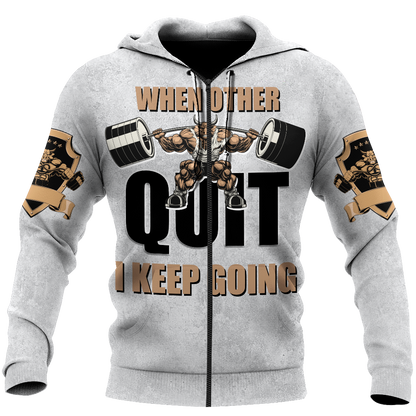 Premium Passion Of A Bodybuilder 3d All Over Printed