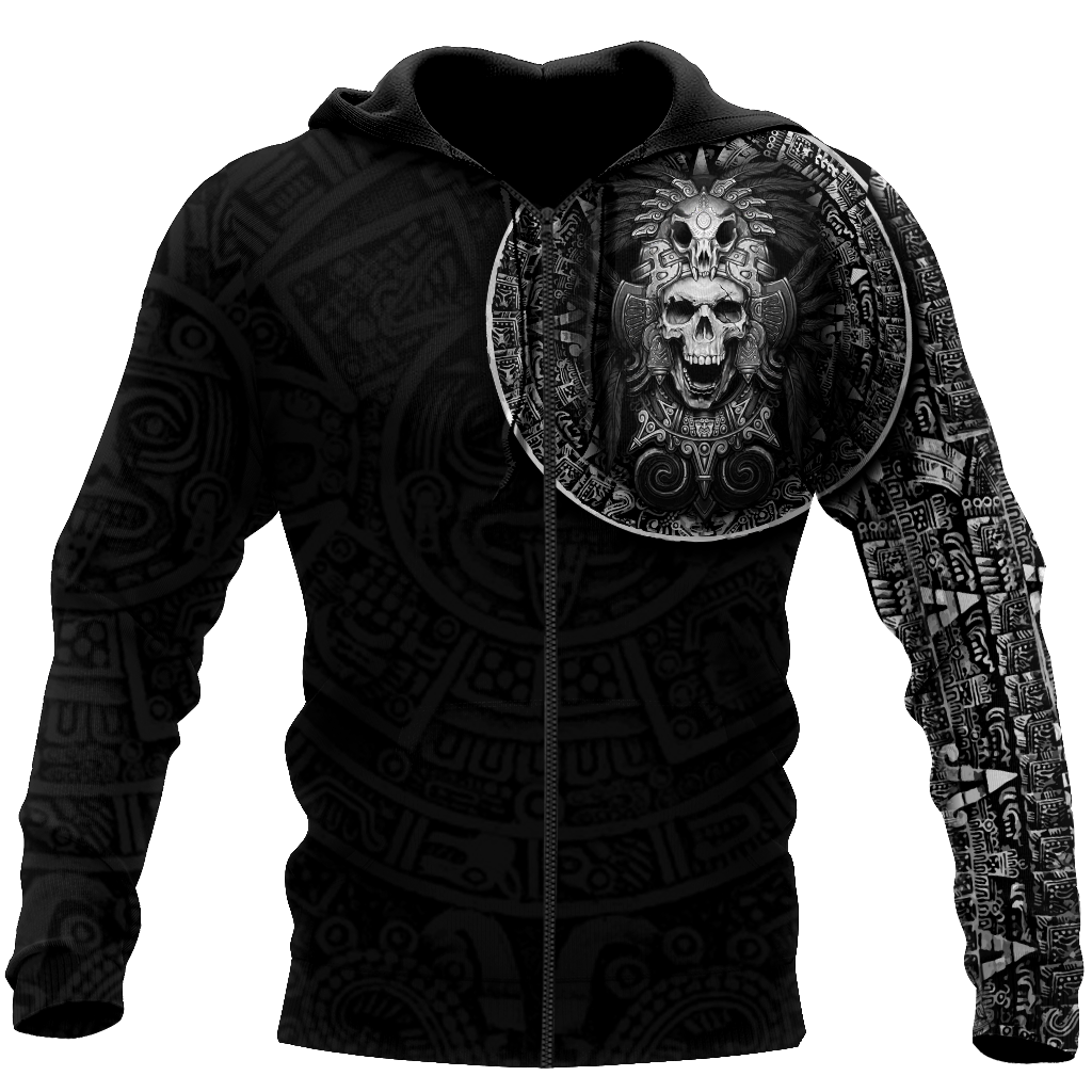 Mexican Aztec Warrior 3D All Over Printed Shirts For Men and Women