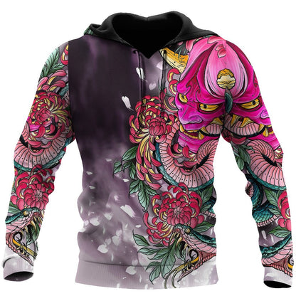 Japan Mask 3D All Over Printed Unisex Shirt