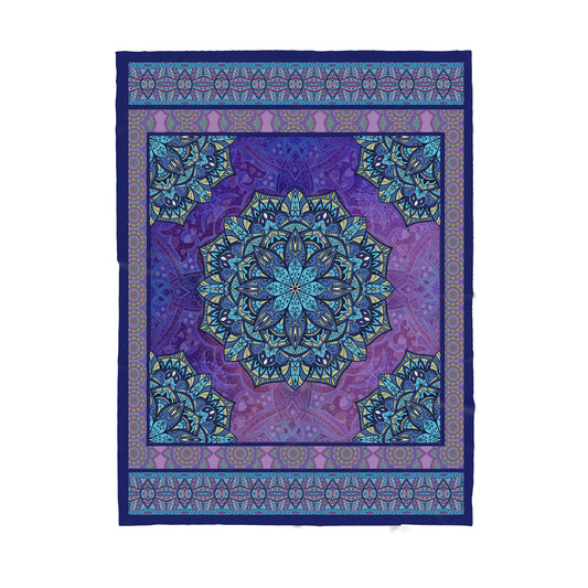 Mandala  Sherpa Blanket TP