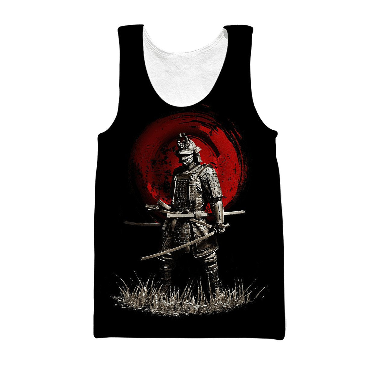 Samurai Tattoo 3D Over Printed Unisex Shirt