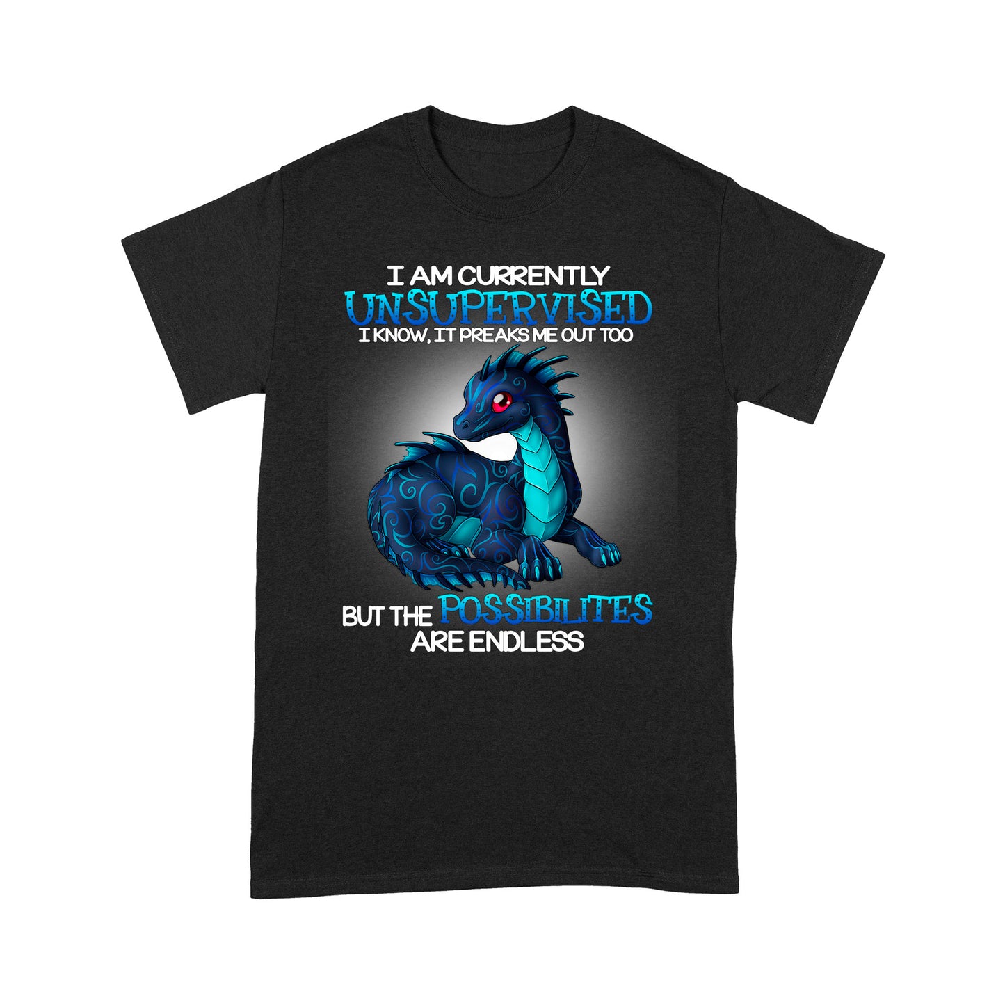 Dragon I Am Currently Unsupervised Standard T-shirt HG