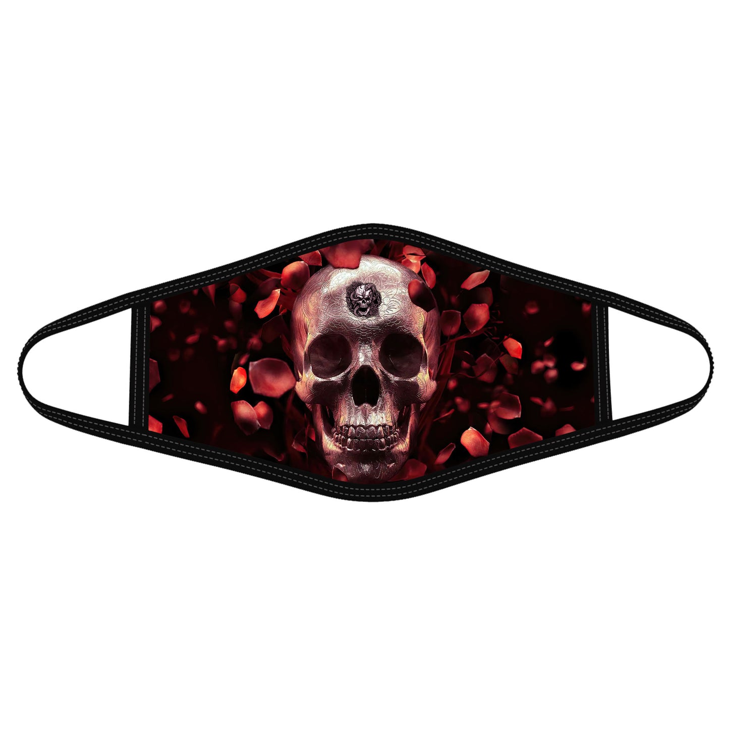 Premium Skull 3D All Over Printed Face Mask PL