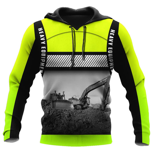 Customize Name Heavy Equipment Operator 3D All Over Printed Unisex Shirt Pi06022103