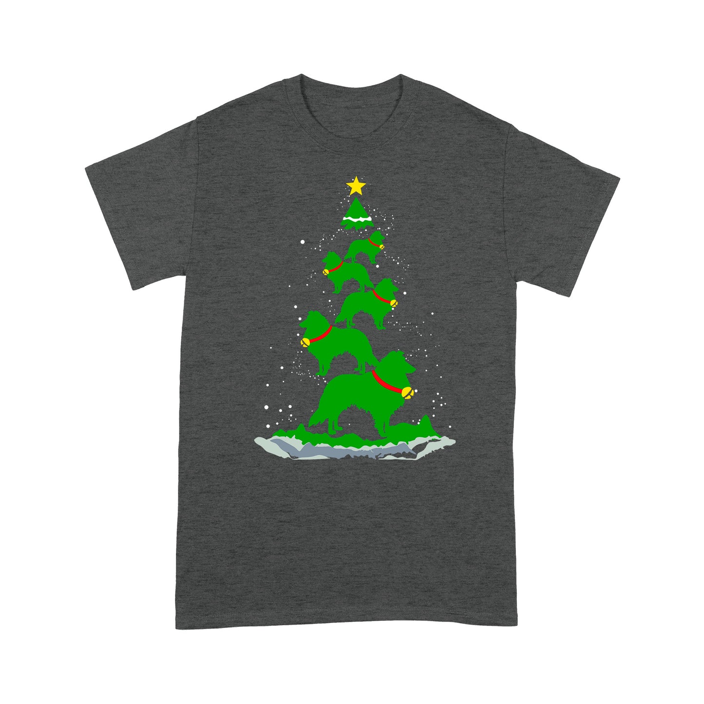 Dog Merry Christmas Standard T-shirt HG