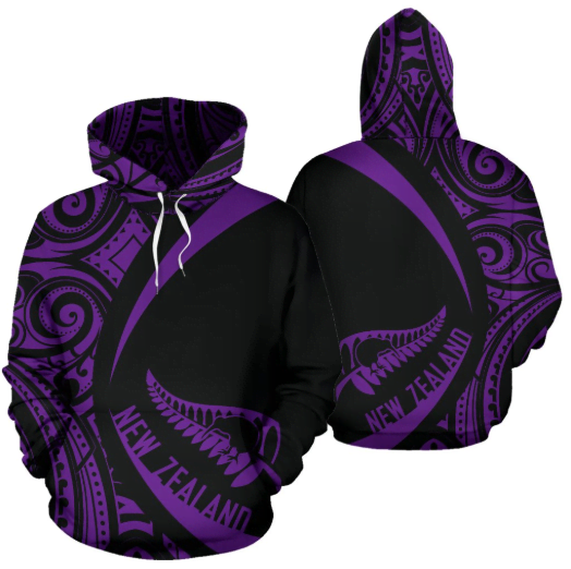 New Zealand Maori Hoodie - Circle Style HC0806 - Amaze Style™-Apparel