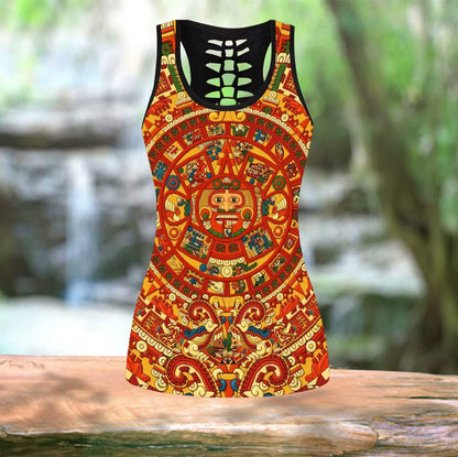 Aztec Mexico Combo Tank Top + Legging QB07032008