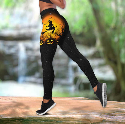 On A Dark Desert Highway Halloween Combo Tank + Legging DQB07282006