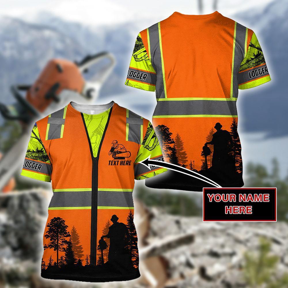 CUSTOMIZE LOGGER SAFETY 3D PRINTED - Amaze Style™-Apparel