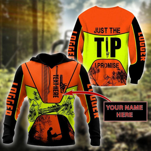 Premium Chainsaw Logger Custom Name Unisex Shirts