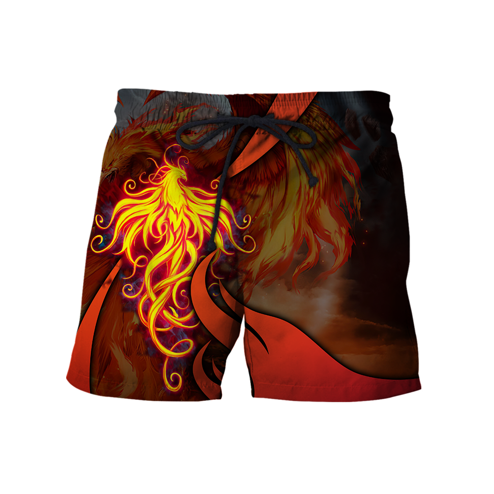 Phoenix Power 3D All Over Printed Short by SUN AM180501 - Amaze Style™-Apparel