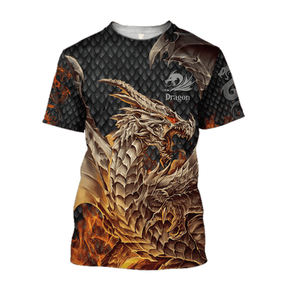 Premium Dragon All Over Printed Shirts For Men And Women MEI