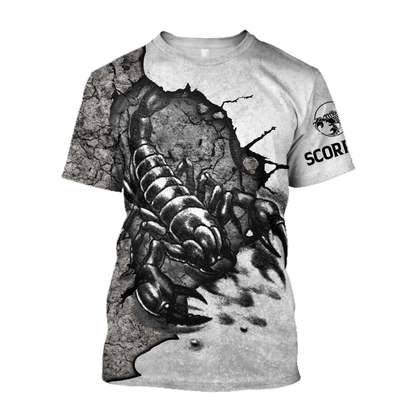 Scorpion 3D All Over Printed Unisex Shirts