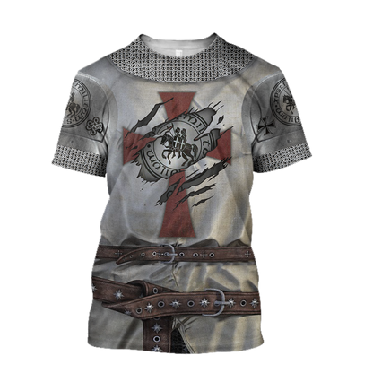 3D All Over Printed Knight Templar Version 3.0 - Amaze Style™-Apparel